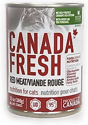 Canada Fresh Red Meat Canned Cat Food, 13-oz, case of 12