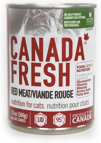 Canada Fresh Red Meat Canned Cat Food, 13-oz, case of 12 slide 1 of 4