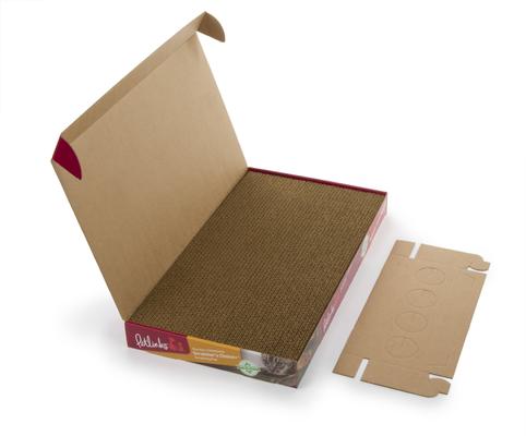 Show full view: Petlinks Scratcher's Choice+ Corrugated Cat Scratcher Toy with Catnip slide 4 of 9