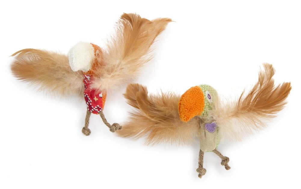 Petlinks HyperNip Romp Rings Ribbon Cat Toy with Catnip