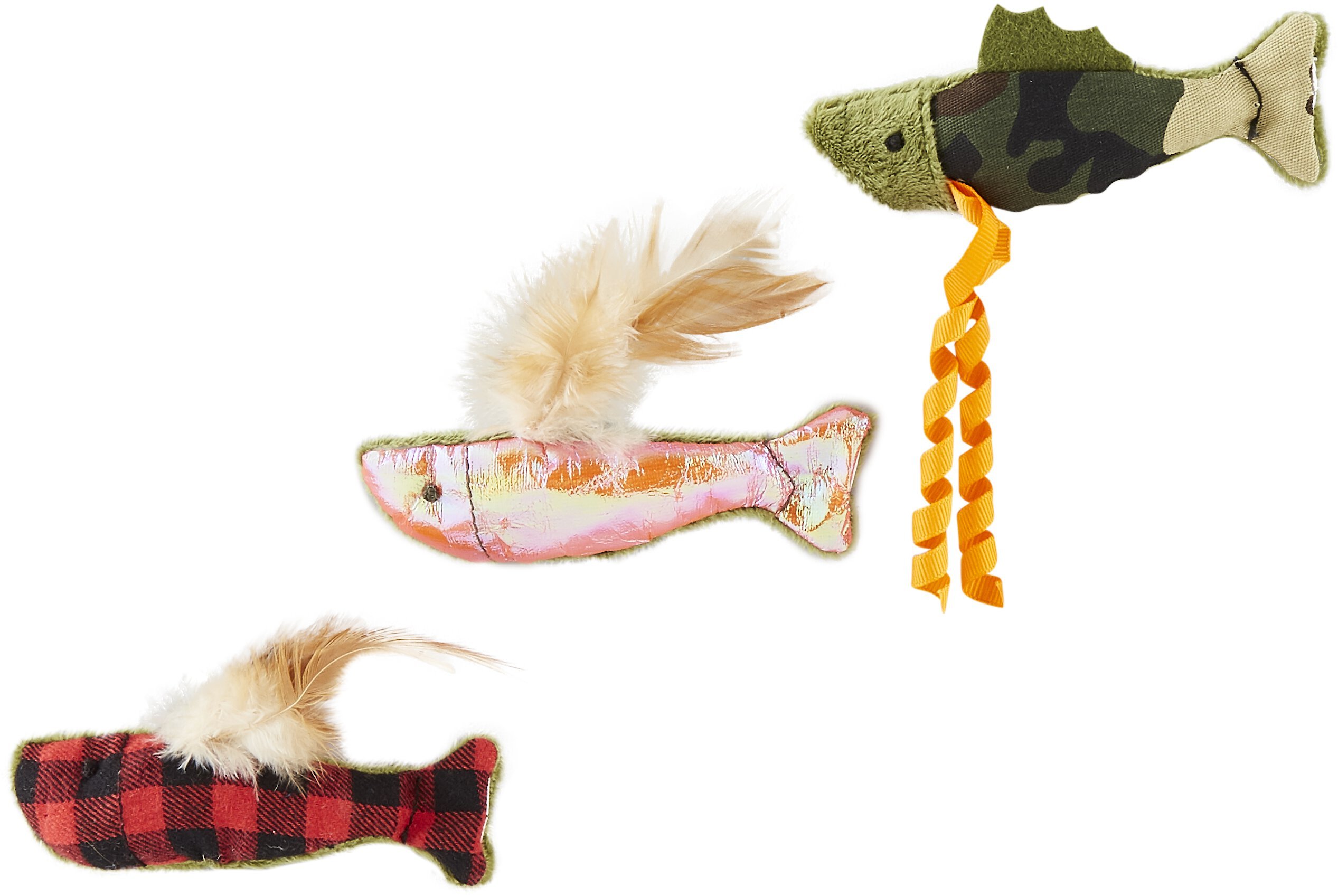 Fish Friends™ Crinkle Catnip Cat Toy, Set of 3 - SmartyKat