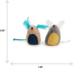 SmartyKat Mouse Mates Catnip Cat Toys, 2 count slide 2 of 5