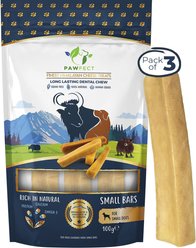 Pawfect Himalayan Cheese Chews Small All Natural High-Protein Grain-Free Dental Dog Treats, 3 count