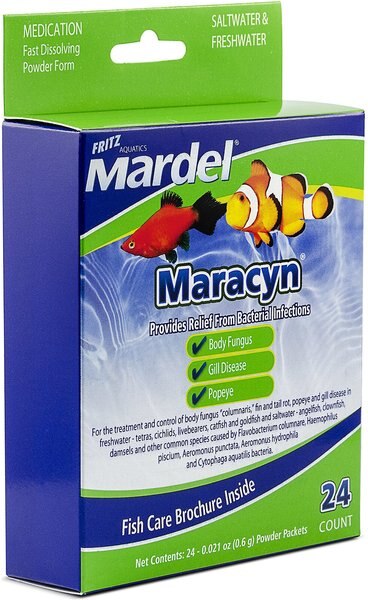 Fritz Mardel Maracyn Water Treatment