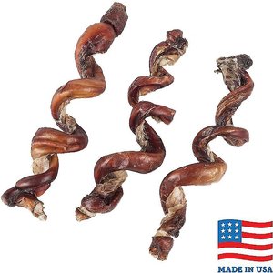 USA Bones & Chews Smoked Curly Bully Sticks