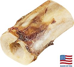 Bones & Chews Made in USA Roasted Marrow Bone 3" Dog Treat, 1 count