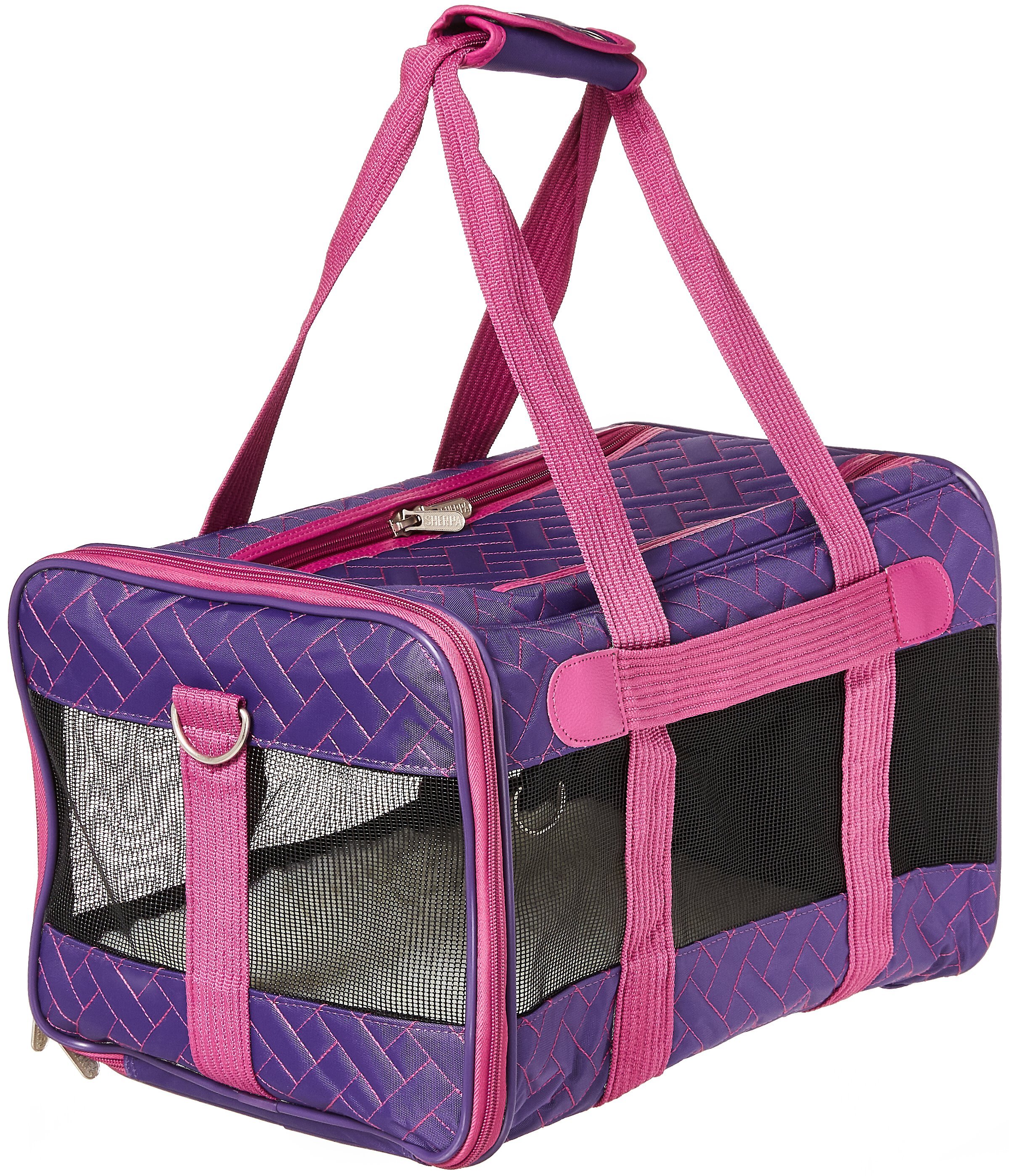 SHERPA Original Deluxe Herringbone Stitch Medium Pet Carrier Customer