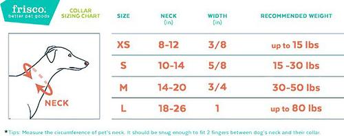 Show full view: Frisco Patterned Polyester Dog Collar, Geo Graphic Print, X-Small slide 2 of 8