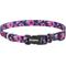 Show in main carousel: Frisco Patterned Polyester Dog Collar, Midnight Floral, X-Small slide 1 of 8