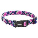 Frisco Patterned Polyester Dog Collar, Midnight Floral, Small