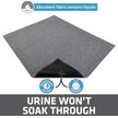 Show in main carousel: Drymate Protective & Decorative Cat Litter Mat, Light Grey, X-Large, 29-in x 36-in slide 3 of 9