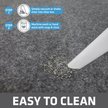 Show in main carousel: Drymate Protective & Decorative Cat Litter Mat, Light Grey, X-Large, 29-in x 36-in slide 4 of 9