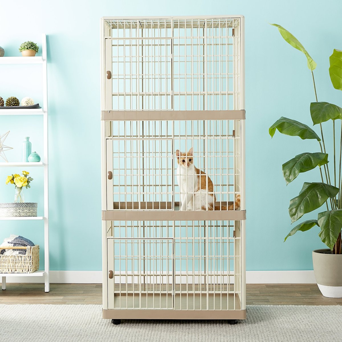 Iris slim cat outlet cage