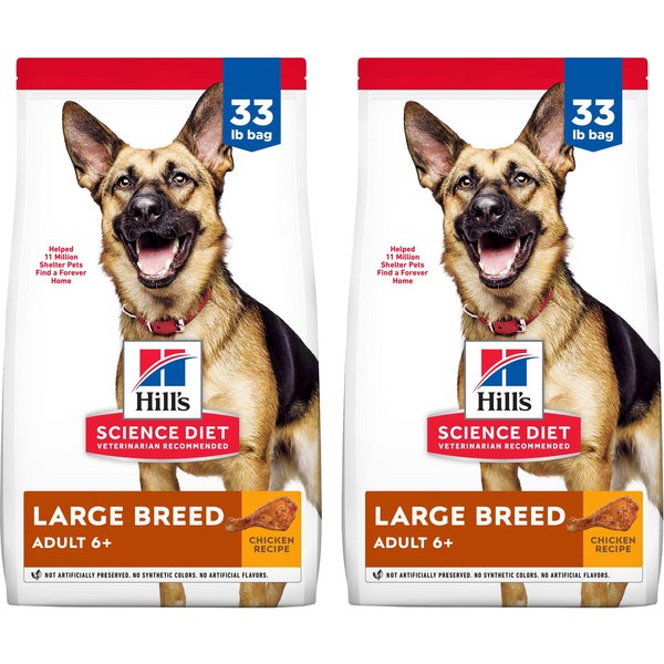 Hill's Science Diet Senior Adult 6+ Large Breed Chicken Meal, Barley & Rice Dry Dog Food