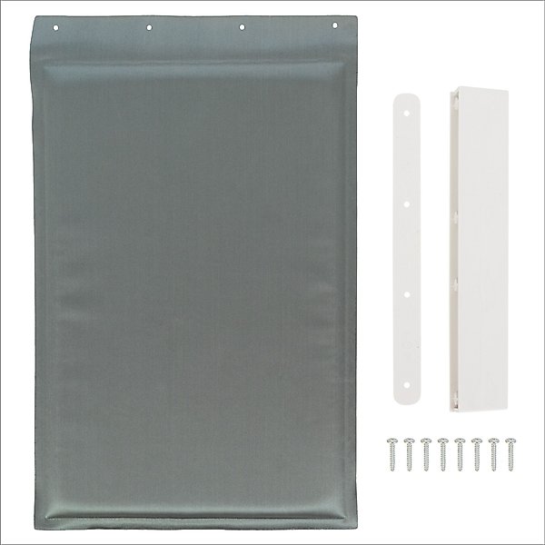 Show full view: PetSafe Extreme Weather Pet Door Replacement Insulated Flap Kit, Grey, Medium slide 1 of 2