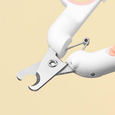 Show full view: One for Pets with Led & Wood's Lamp Dog Nail Clippers, Pink slide 2 of 7