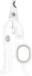 One for Pets with Led & Wood's Lamp Dog Nail Clippers, Gray