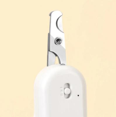 Show full view: One for Pets with Led & Wood's Lamp Cat Nail Clippers, Pink slide 2 of 9