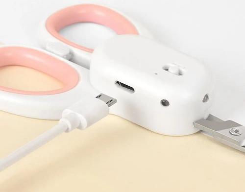 Show full view: One for Pets with Led & Wood's Lamp Cat Nail Clippers, Pink slide 8 of 9
