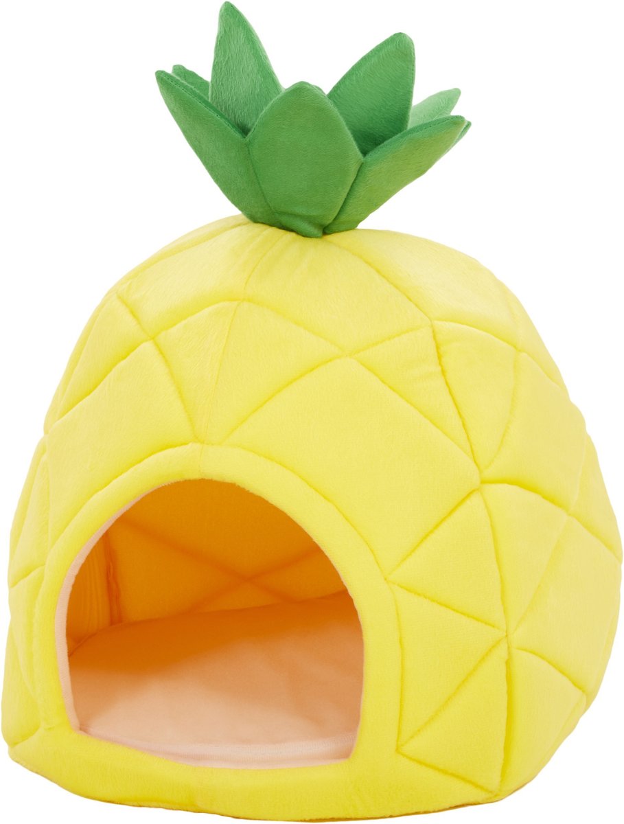 YML Pineapple Covered Cat & Dog Bed, Small