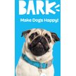 BARK Pupkin Spice Yappucino Tough Treat Dispensing Dog Chew Toy, White, Medium