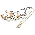 Earthtone Solutions Sisal Wand Mouse Teaser Cat Toy, 3 count