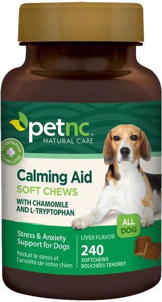 PetNC Natural Care Calming Aid Soft Chews Dog Supplement, 240 count slide 1 of 5