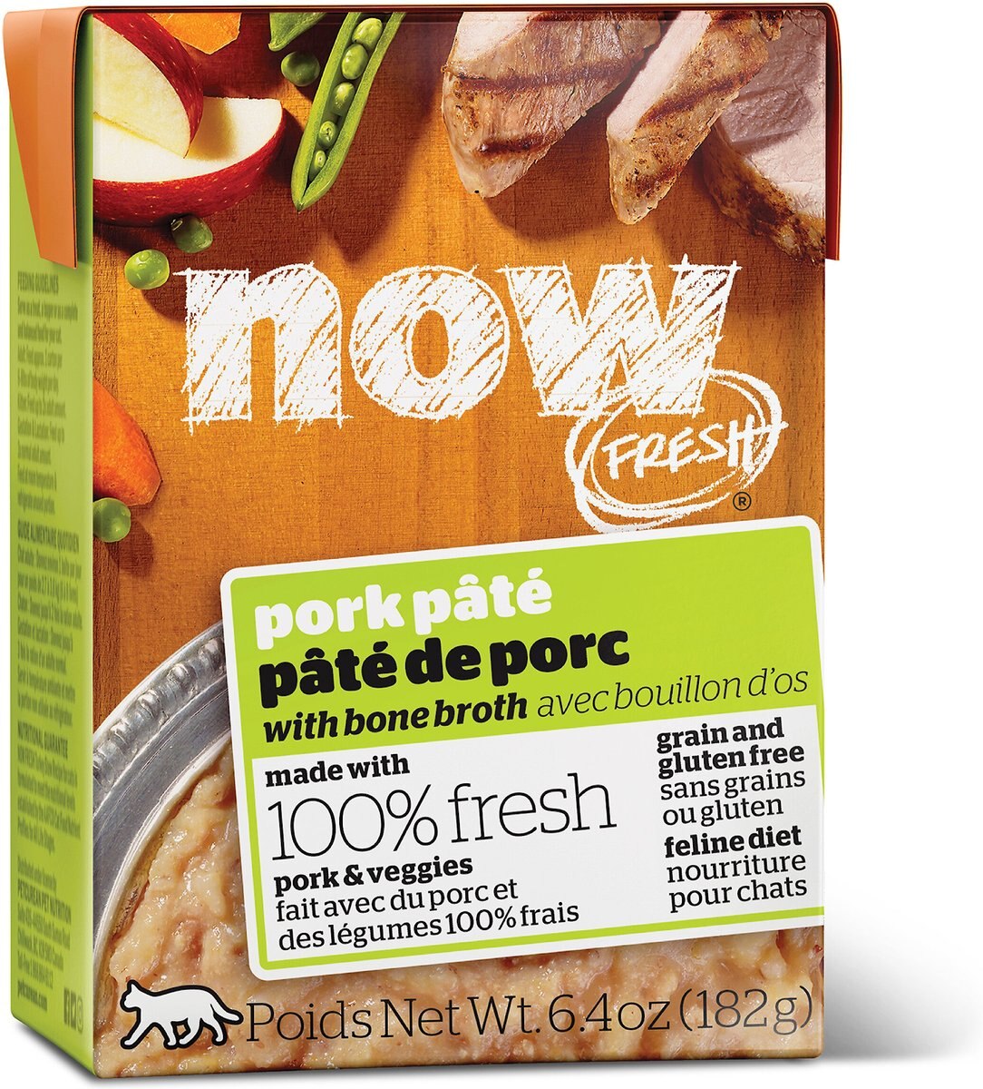 Now Fresh Grain-Free Pork Pate Wet Cat Food