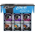 Cesar Home Delights & Classic Loaf in Sauce Variety Pack Small Breed Adult Wet Dog Food Trays, 3.5-oz, case of 36