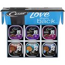 Cesar Home Delights & Classic Loaf in Sauce Adult Variety Pack Wet Dog Food Trays, 3.5-oz, case of 36