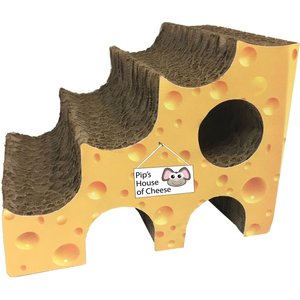 Imperial Cat Play 'N Shapes Cheese Small Animal Hideout, Small