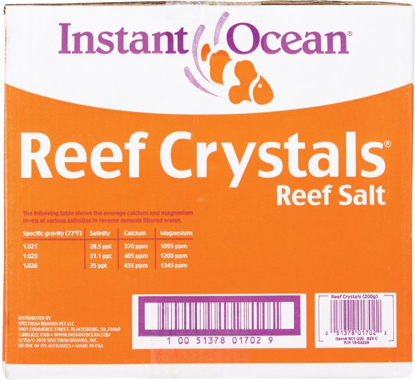 Instant Ocean Reef Salt for Aquariums, 200-gal slide 1 of 7
