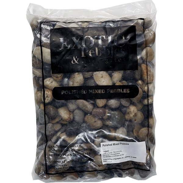 Aquascape Mixed River Fish Pebbles, 22-lb bag