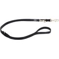 Red Dingo Classic Multi Purpose Nylon Hands-Free Running Dog Leash, Black, 6.56-ft long, 5/8-in wide