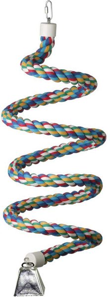 Super Bird Creations Rope Bungee Bird Perch, Color Varies, X-Large slide 1 of 8