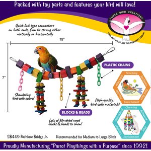 Chewy, Soft Plastic Tube Beads  Bird-Safe Toy Parts – Birdy