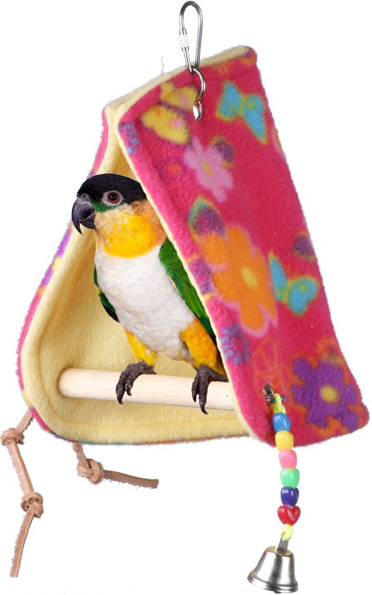 Durable Wooden Bird Perch for Cage - Comfortable Grinding Stick for Birds -  Fun Bird Toy and Supplies