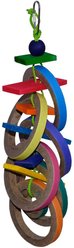 Super Bird Creations Olympic Rings Bird Toy, Large slide 2 of 9