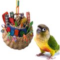 Super Bird Creations Foraging Basket Bird Toy, Medium