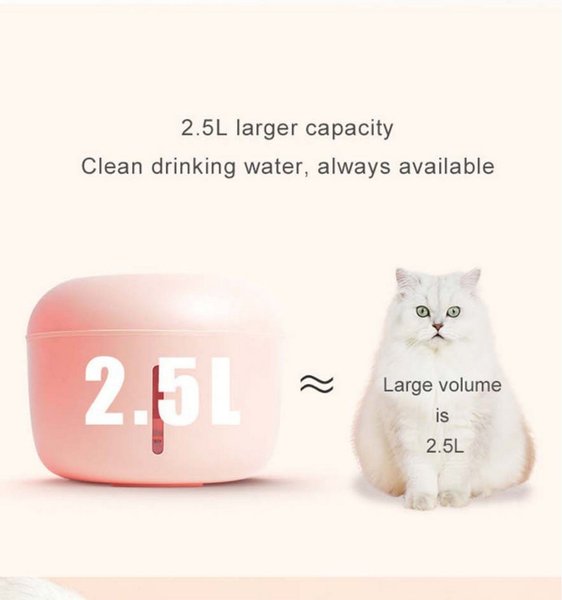 Show full view: One for Pets Souffle Dog & Cat Fountain, Small: 2.5-L, Green slide 7 of 9