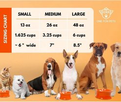 One for Pets Kurve Non-Skid Elevated Dog & Cat Bowl, Avocado, Large: 48-oz slide 2 of 6