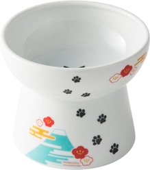 Necoichi Raised Cat Food Bowl, Fuji, 1.5 cup slide 2 of 8