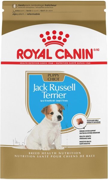 Royal Canin Breed Health Nutrition Jack Russell Terrier Puppy Dry Dog Food, 3-lb bag slide 1 of 8