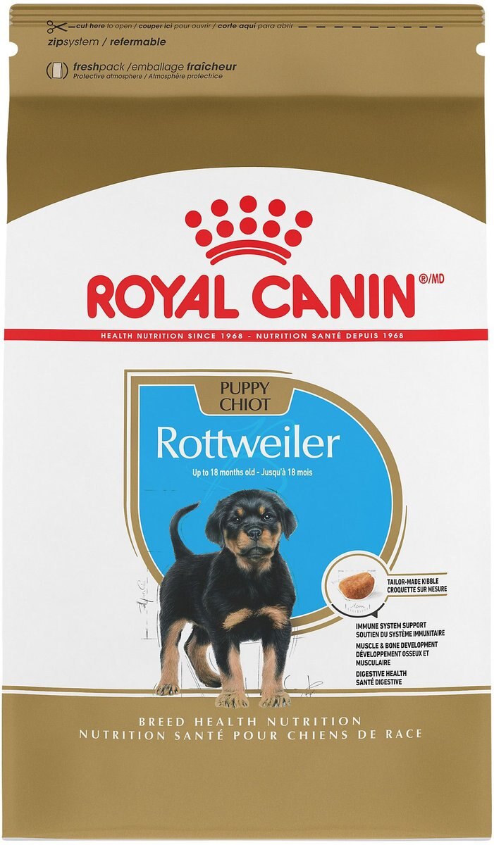 ROYAL CANIN Breed Health Nutrition Rottweiler Puppy Dry Dog Food