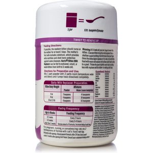 Hartz Powdered Milk Replacer Formula for Kittens, 11-oz jar