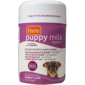 Hartz Powdered Milk Replacer Formula for Puppies, 12-oz jar