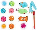 Hartz Just for Cats Toy Variety Pack, 13 count