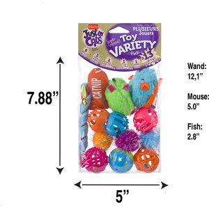 Hartz Just for Cats Toy Variety Pack, 13 count