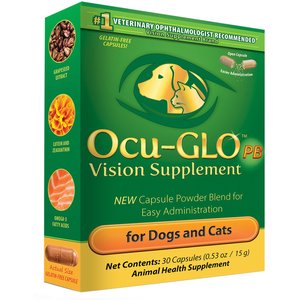 Animal Necessity Ocu-GLO Powder Blend Vision Dog & Cat Supplement, 30 count