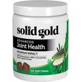 Solid Gold Advanced Joint Health Maximum Impact Soft Chews Grain-Free Supplement for Dogs, 120 count